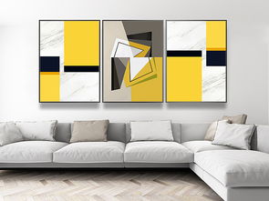 客廳三聯(lián)畫 藝術(shù)與安徽工藝的完美融合